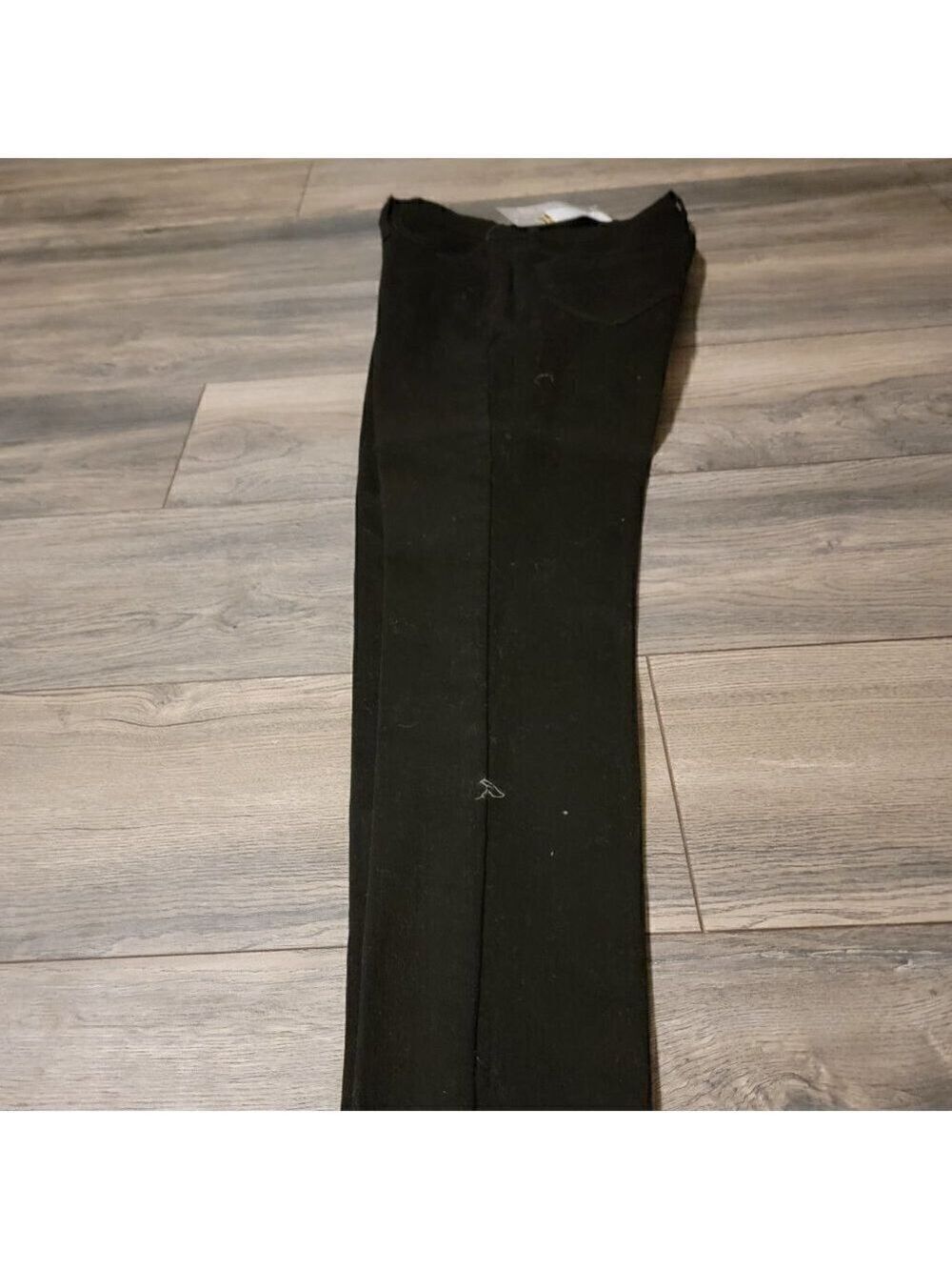 Slimsation Jeggings with Button Fly size 8 black denim.  NWT
